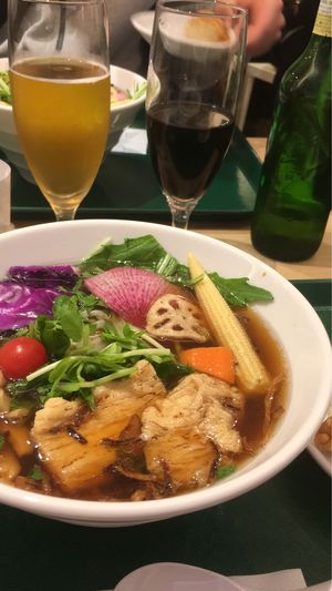 soup at T's Tantan - Tokyo JR Station in Tokyo