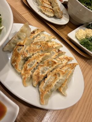 Gyoza  at T's Tantan - Tokyo JR Station in Tokyo