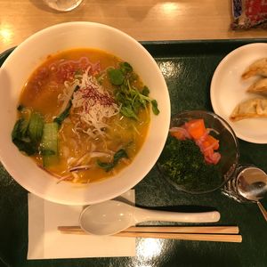 ramen at T's Tantan - Tokyo JR Station in Tokyo