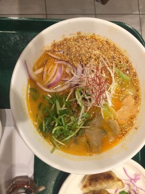 Golden sesame Tantan   at T's Tantan - Tokyo JR Station in Tokyo