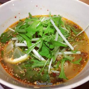 Midori Tantan Ramen at T's Tantan - Tokyo JR Station in Tokyo