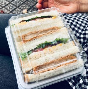 Amazing vegan sandwich’s to take away. Eat on the bullet trains. So delicious!! at T's Tantan - Tokyo JR Station in Tokyo