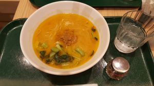 tantan noodles at T's Tantan - Tokyo JR Station in Tokyo