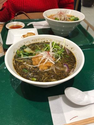 Black Sesame Tantan  at T's Tantan - Tokyo JR Station in Tokyo