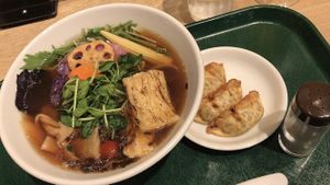 Tan Tan and Gyoza! at T's Tantan - Tokyo JR Station in Tokyo