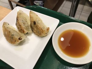 Gyoza at T's Tantan - Tokyo JR Station in Tokyo