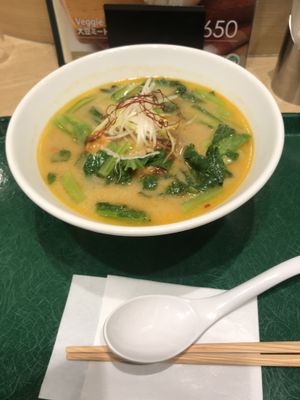 Mapo tofu tantan at T's Tantan - Tokyo JR Station in Tokyo