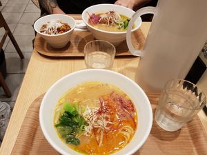 Ramen at T's Tantan - Tokyo JR Station in Tokyo