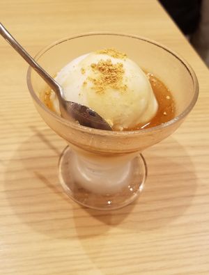 ice cream at T's Tantan - Tokyo JR Station in Tokyo