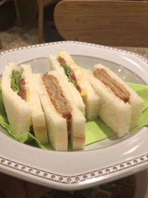 Sandwich at T's Tantan - Tokyo JR Station in Tokyo