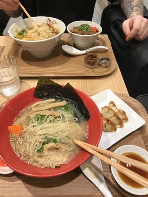 😍🌱 soo good at T's Tantan - Tokyo JR Station in Tokyo