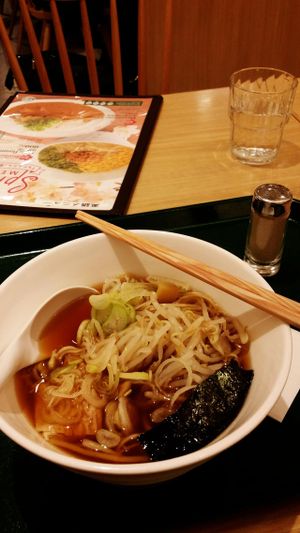 Ramen at T's Tantan - Tokyo JR Station in Tokyo
