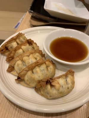 Gyoza at T's Tantan - Tokyo JR Station in Tokyo