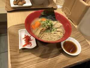 Ramen at T's Tantan - Tokyo JR Station in Tokyo
