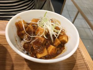 Mapo tofu  at T's Tantan - Tokyo JR Station in Tokyo