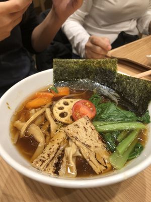 Shoyu ramen at T's Tantan - Tokyo JR Station in Tokyo