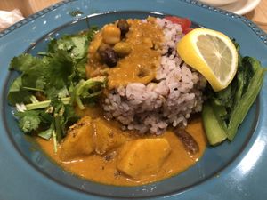 curry dish  at T's Tantan - Tokyo JR Station in Tokyo