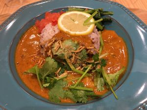 Special winter curry at T's Tantan - Tokyo JR Station in Tokyo