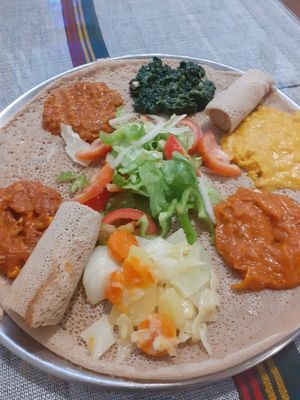  at Restaurante Habesha in Madrid