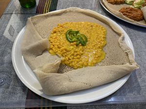 KIK ALITCHA WOT   at Restaurante Habesha in Madrid