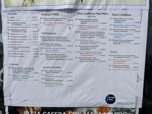 Carta at Al Otro Lado  in Liencres