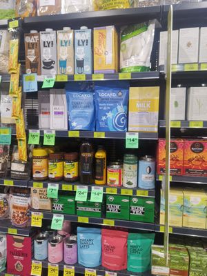 Plant Milks and heaps of herbal teas at Kingaroy Discount Drug Store in Kingaroy