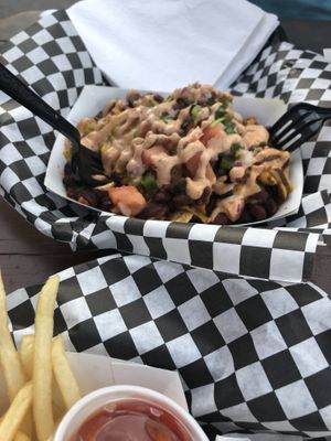 Frito pie at Arlo's Food Truck - Cheerup Charlie's in Austin