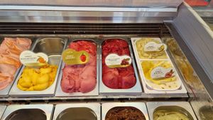 vegan ice-cream at Cuba Caffe in Mrzezyno