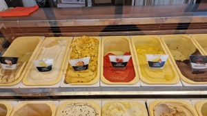 vagan ice-cream at Cuba Caffe in Mrzezyno