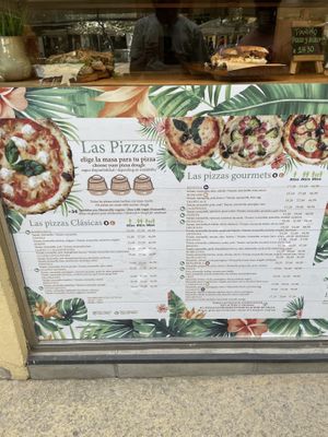 Menu  at La Bufalina Ibiza in Ibiza