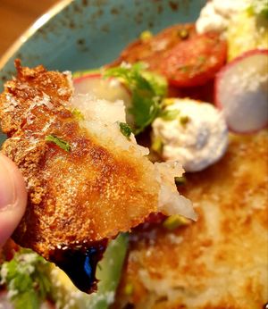 crunchy 😋 at Lazy Farmers in Seoul