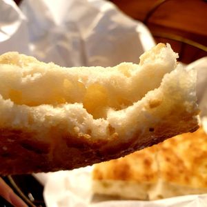 bread is freshly made served warm at Lazy Farmers in Seoul