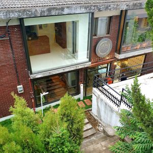 from street at Lazy Farmers in Seoul