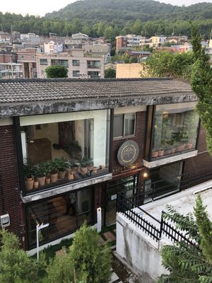 From outside  at Lazy Farmers in Seoul