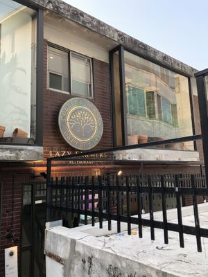 Entrance  at Lazy Farmers in Seoul