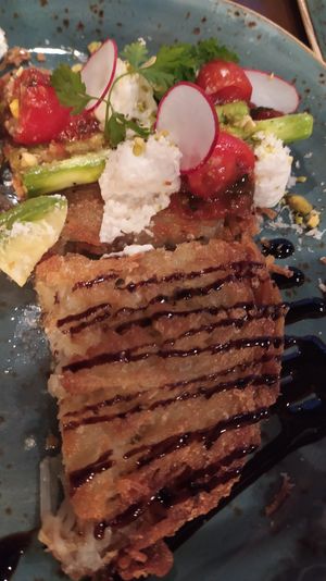 감자전 at Lazy Farmers in Seoul