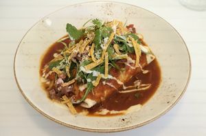 Tofu Enchilada at Lazy Farmers in Seoul