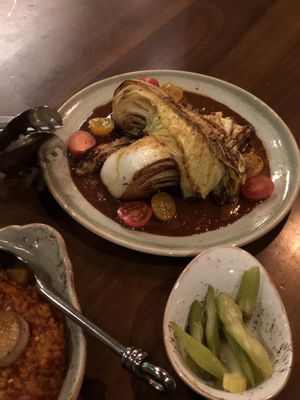 Cabbage salad  at Lazy Farmers in Seoul