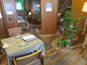 2nd floor interior at Lazy Farmers in Seoul