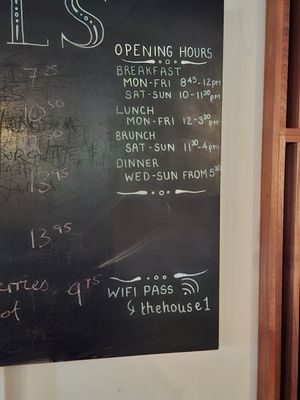  at The House Restaurant in Howth