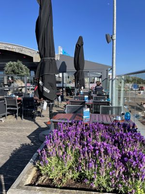 Terrace  at Havenpaviljoen De Dining in Oost-vlieland