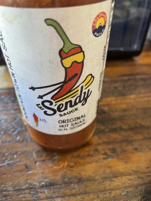 Add the sauce for more flavor   at Sunrise Minturn in Minturn