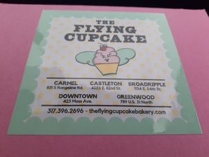 the box at The Flying Cupcake - Massachusetts Ave in Indianapolis