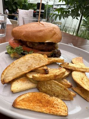 Burger  at Atípico in San Jose