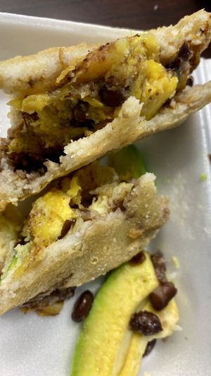   at Los Chamos Arepas in Carolina