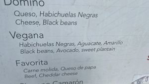   at Los Chamos Arepas in Carolina