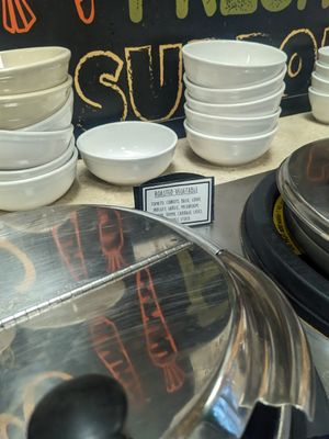 Roasted vegetable soup at Huckleberry's Natural Market in Spokane