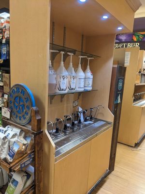 Bulk liquid refill at Huckleberry's Natural Market in Spokane
