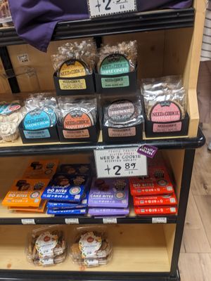 Locally made no-bake cookies at Huckleberry's Natural Market in Spokane