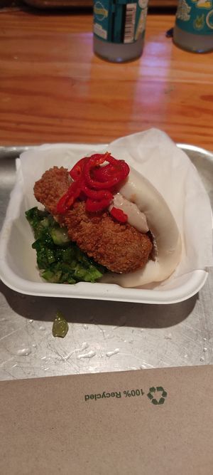 Tofu Bun at Yum Bun - Food Stall in London